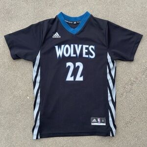 Minnesota Timberwolves Andrew Wiggins #22 NBA Adidas Kids Youth Medium Jersey